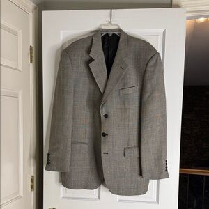 Missoni Men's Blazer in Gray and Subtle black. See pic for measurements. Italian